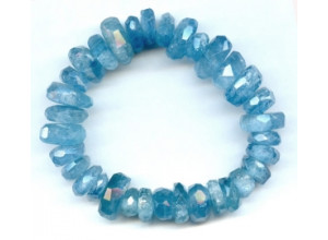 Aquamarine 16-19x Bracelet