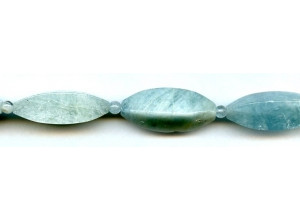 Aquamarine 10x30 4-sided Oval