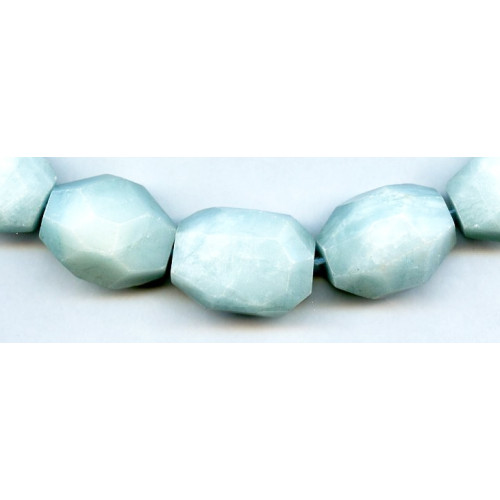 137-2234 Aquamarine <br>14-20x Faceted Nugget