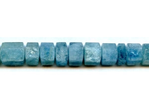 Aquamarine 11-13x Hexagon Tube