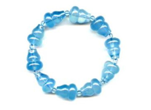 Aquamarine 14mm Gourd Bracelet