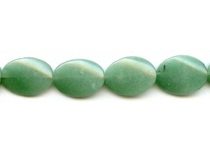 Aventurine 18x25 Twisted Flat Oval