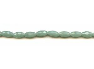 Aventurine 6x12 Faceted Oval Rice