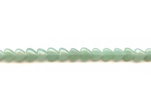 Aventurine 8mm Puffy Heart