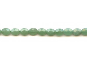 Aventurine 8x10 Faceted Flat Oval