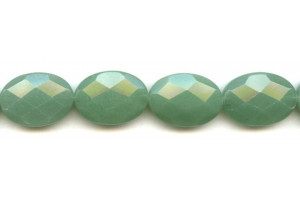 Aventurine 18x25 Faceted Flat Oval