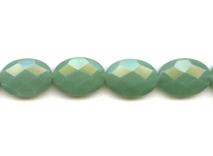 Aventurine 18x25 Faceted Flat Oval