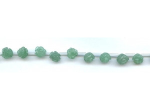 Aventurine 7mm Flower