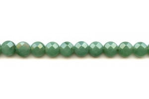 Aventurine 10mm Faceted Coin