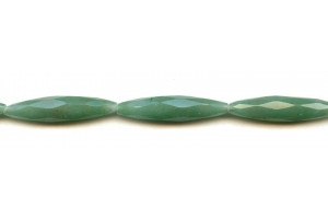 Aventurine 8x35 Faceted Oval Rice