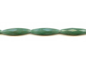 Aventurine 8x35 Faceted Oval Rice