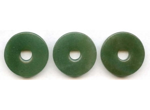 Aventurine 30mm Donut Pie