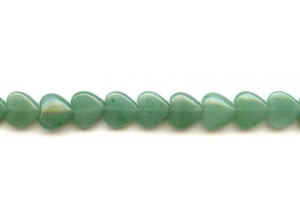 Aventurine 12mm Puffy Heart