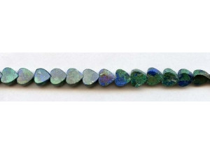 Azurite 8mm Heart