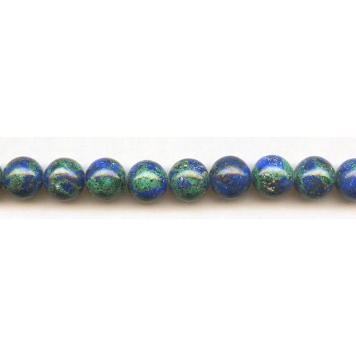 139-1157 Azurite Malachite <br>12mm Round