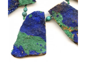 Azurite Malachite 35-74x Drusy Drop