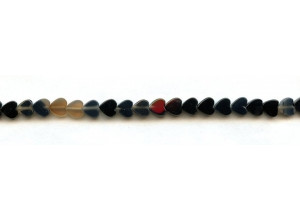 Black Onyx 6mm Heart