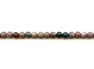 Blood Stone 6mm Round