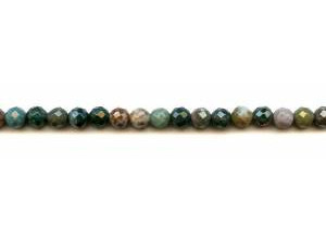 Blood Stone 6mm Faceted Round