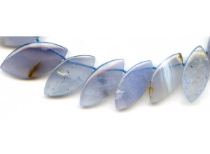 Blue Chalcedony 20-33x Marquise Drop