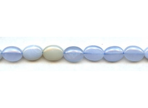 Blue Chalcedony 10x14 Flat Oval