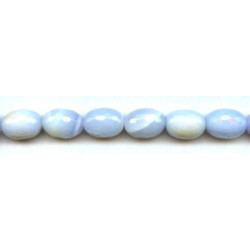 Blue Chalcedony 12x16 Faceted Oval
