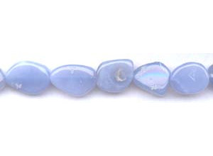 Blue Chalcedony 15x20 Flat Fancy Shape