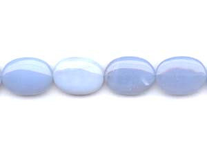 Blue Chalcedony 18x25 Flat Oval