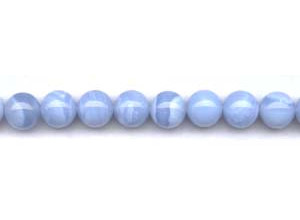 Blue Chalcedony 12mm Round