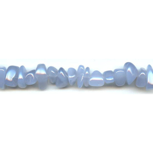 143-1175 Blue Chalcedony <br>12x Chips