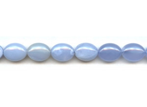 Blue Chalcedony 12x16 Oval Pebble