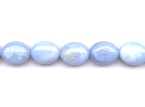 Blue Chalcedony 15x20 Oval Pebble