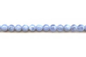 Blue Chalcedony 8mm Round