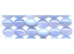 Blue Chalcedony 12x16 Oval Cabochon