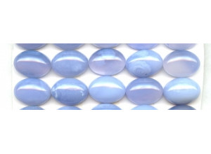 Blue Chalcedony 13x18 Oval Cabochon