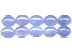 Blue Chalcedony 15x20 Oval Cabochon