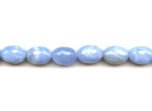 Blue Chalcedony 12x16 Faceted Oval