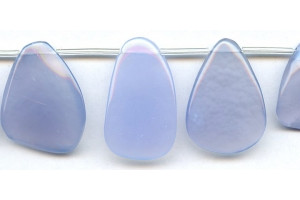 Blue Chalcedony 30-40x Fancy Drop