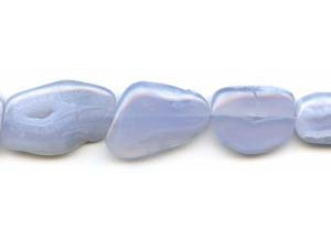 Blue Chalcedony 12-25x Flat Slab