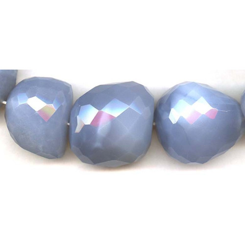 L4194-106 Blue Chalcedony <br>20-40x Faceted Nugget