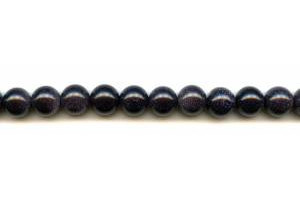 Blue Goldstone 10mm Round