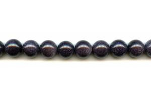 Blue Goldstone 12mm Round