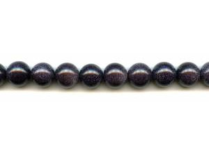 Blue Goldstone 12mm Round