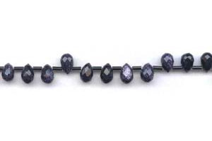 Blue Goldstone 6x9 Teardrop Briolette