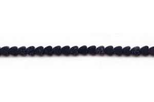 Blue Goldstone 6mm Heart