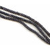 144-1064 Blue Goldstone <br>10mm Corrugated Rondell