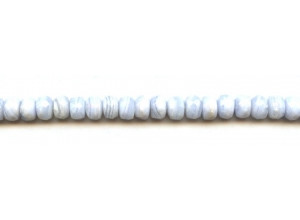 Blue Lace Agate 8mm Faceted Wheel