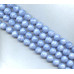 145-1147 Blue Lace Agate <br>18mm Faceted Round