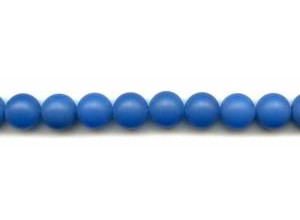 Matte Blue Onyx 12mm Round