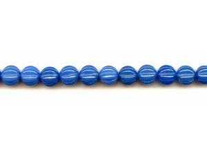 Blue Onyx 10mm Corrugated Round